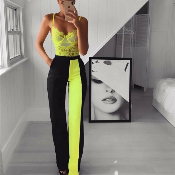 💚Neon Green Teddy💚 - Picture 3 of 8